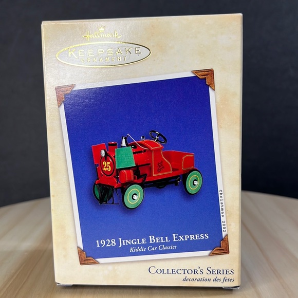 2002 Hallmark 1928 Jingle Bell Express Kiddie Car Classics Series #9 - Picture 7 of 8